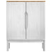 Bufet FLORO Alb 70 x 30 x 70,5 cm Lemn de pin masiv - WALTI WALTI