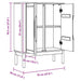 Bufet FLORO Alb 70 x 30 x 70,5 cm Lemn de pin masiv - WALTI WALTI
