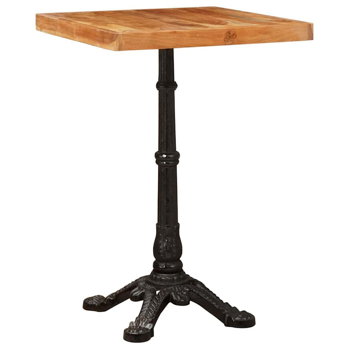 Masă bistro Maro 50 x 50 x 76 cm lemn masiv de acacia - WALTI WALTI