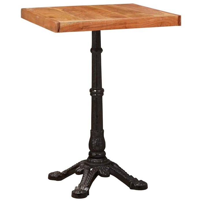 Masă bistro Maro 50 x 50 x 76 cm lemn masiv de acacia - WALTI WALTI
