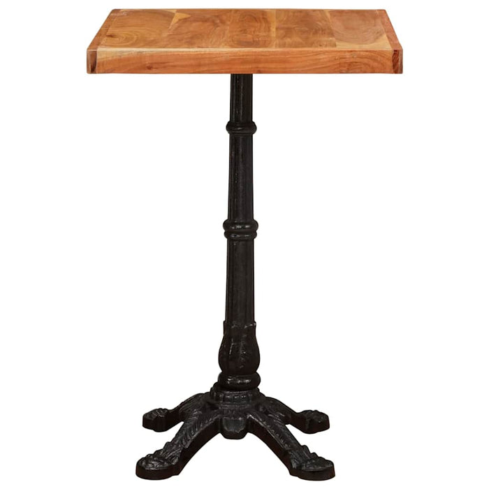Masă bistro Maro 50 x 50 x 76 cm lemn masiv de acacia - WALTI WALTI