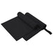 Prosoape Sport 2 pcs Negru 100 x 50 cm Poliester și poliamidă - WALTI WALTI