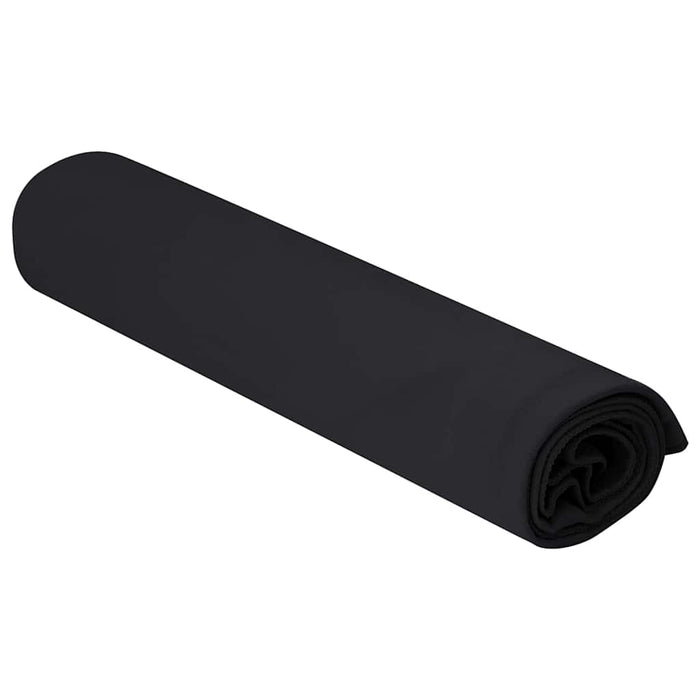 Prosoape Sport 2 pcs Negru 100 x 50 cm Poliester și poliamidă - WALTI WALTI