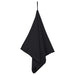 Prosoape Sport 2 pcs Negru 100 x 50 cm Poliester și poliamidă - WALTI WALTI