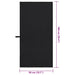 Prosoape Sport 2 pcs Negru 100 x 50 cm Poliester și poliamidă - WALTI WALTI