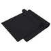 Prosoape Sport 2 pcs Negru 140 x 70 cm Poliester și poliamidă - WALTI WALTI