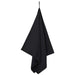 Prosoape Sport 2 pcs Negru 140 x 70 cm Poliester și poliamidă - WALTI WALTI