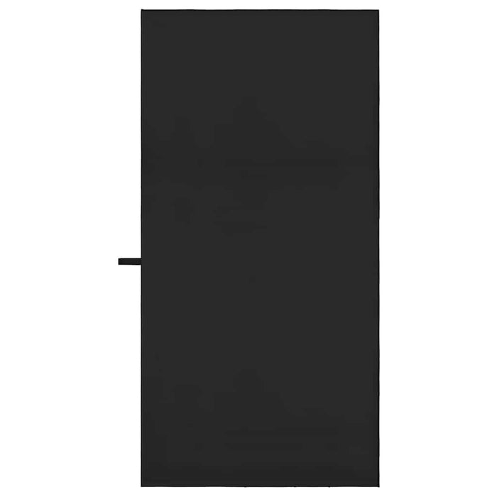 Prosoape Sport 2 pcs Negru 140 x 70 cm Poliester și poliamidă - WALTI WALTI