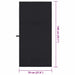 Prosoape Sport 2 pcs Negru 140 x 70 cm Poliester și poliamidă - WALTI WALTI