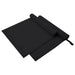 Prosoape Sport 2 pcs Negru 180 x 90 cm Poliester și poliamidă - WALTI WALTI