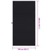 Prosoape Sport 2 pcs Negru 200 x 100 cm Poliester și poliamidă - WALTI WALTI