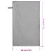 Prosoape Sport 2 pcs Gri închis 50 x 30 cm - WALTI WALTI