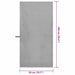 Prosoape Sport 2 pcs Gri închis 100 x 50 cm - WALTI WALTI
