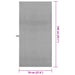 Prosoape Sport 2 pcs Gri închis 140 x 70 cm - WALTI WALTI