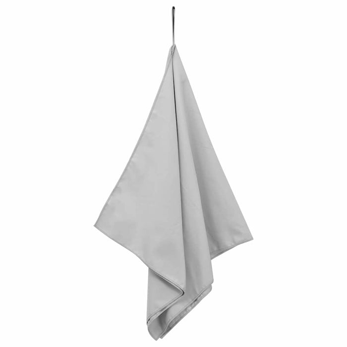 Prosoape Sport 2 pcs Gri 100 x 50 cm Poliester și poliamidă - WALTI WALTI