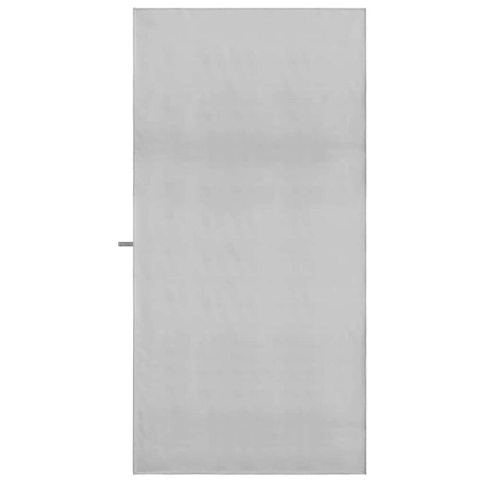 Prosoape Sport 2 pcs Gri 180 x 90 cm Poliester și poliamidă - WALTI WALTI