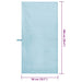 Prosoape Sport 2 pcs albastru 100 x 50 cm - WALTI WALTI