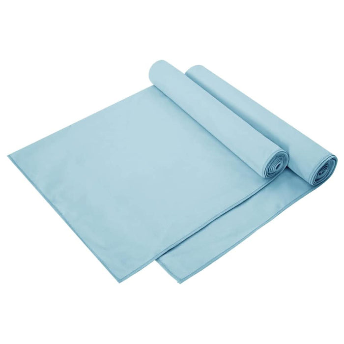 Prosoape Sport 2 pcs albastru 140 x 70 cm - WALTI WALTI