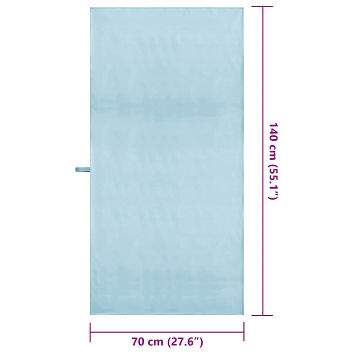 Prosoape Sport 2 pcs albastru 140 x 70 cm - WALTI WALTI