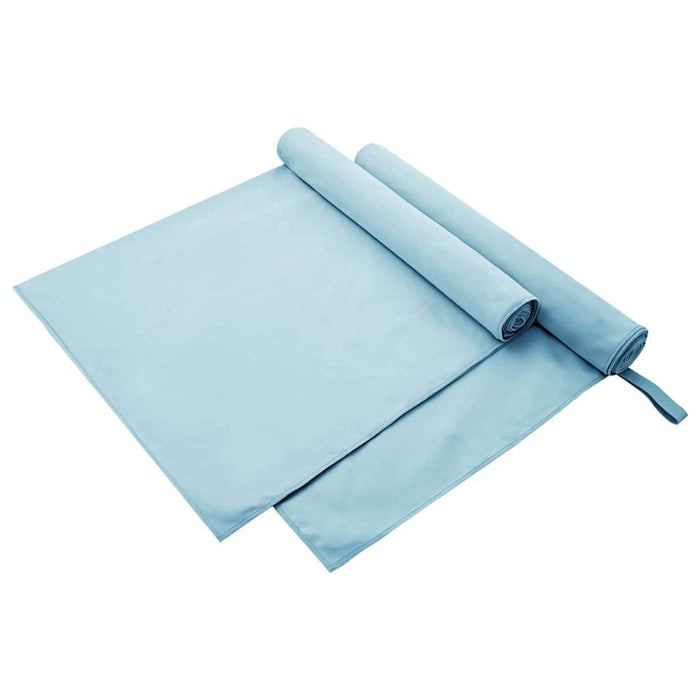 Prosoape Sport 2 pcs albastru 180 x 90 cm - WALTI WALTI