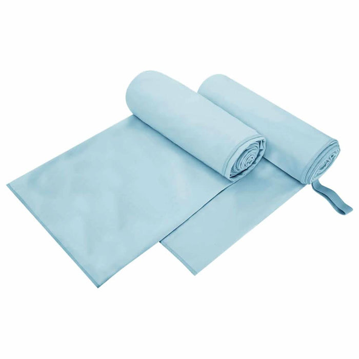 Prosoape Sport 2 pcs albastru 200 x 100 cm - WALTI WALTI