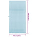 Prosoape Sport 2 pcs albastru 200 x 100 cm - WALTI WALTI