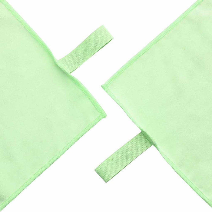Prosoape Sport 2 pcs Verde 50 x 30 cm Poliester și poliamidă - WALTI WALTI
