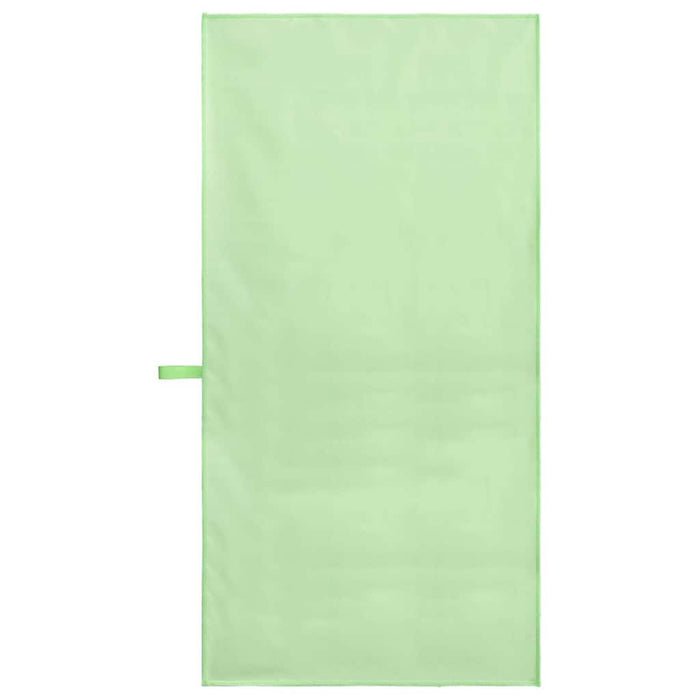 Prosoape Sport 2 pcs Verde 100 x 50 cm Poliester și poliamidă - WALTI WALTI
