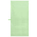Prosoape Sport 2 pcs Verde 100 x 50 cm Poliester și poliamidă - WALTI WALTI