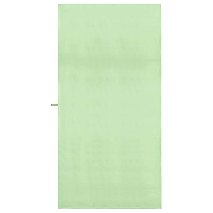 Prosoape Sport 2 pcs Verde 200 x 100 cm Poliester și poliamidă - WALTI WALTI
