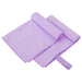 Prosoape Sport 2 pcs Violet 50 x 30 cm Poliester și poliamidă - WALTI WALTI