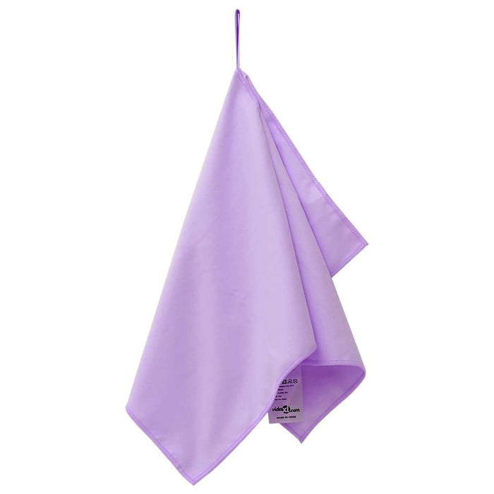 Prosoape Sport 2 pcs Violet 50 x 30 cm Poliester și poliamidă - WALTI WALTI