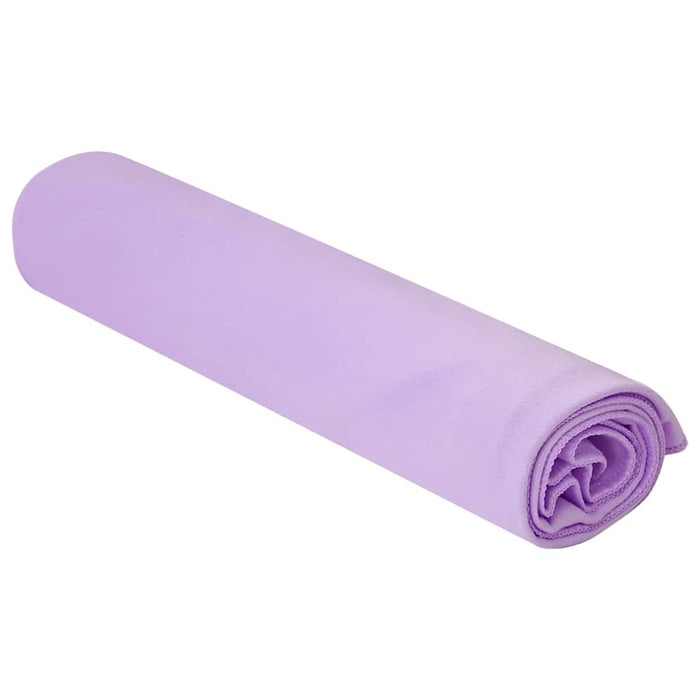 Prosoape Sport 2 pcs Violet 100 x 50 cm Poliester și poliamidă - WALTI WALTI