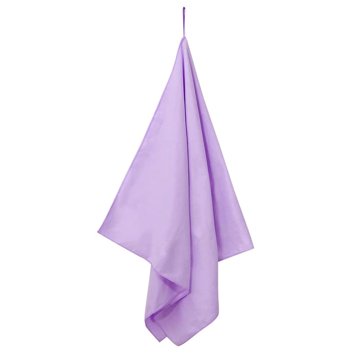 Prosoape Sport 2 pcs Violet 140 x 70 cm Poliester și poliamidă - WALTI WALTI
