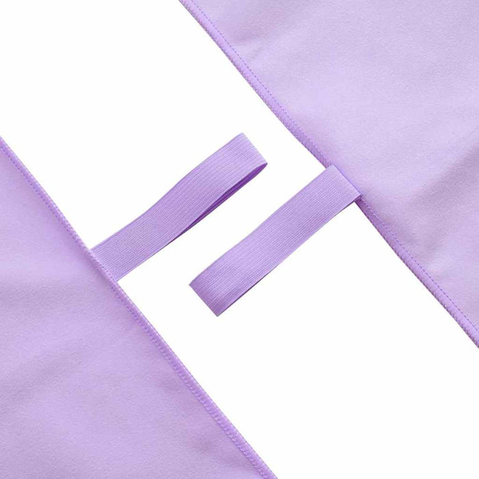 Prosoape Sport 2 pcs Violet 200 x 100 cm Poliester și poliamidă - WALTI WALTI
