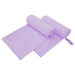 Prosoape Sport 2 pcs Violet 200 x 100 cm Poliester și poliamidă - WALTI WALTI