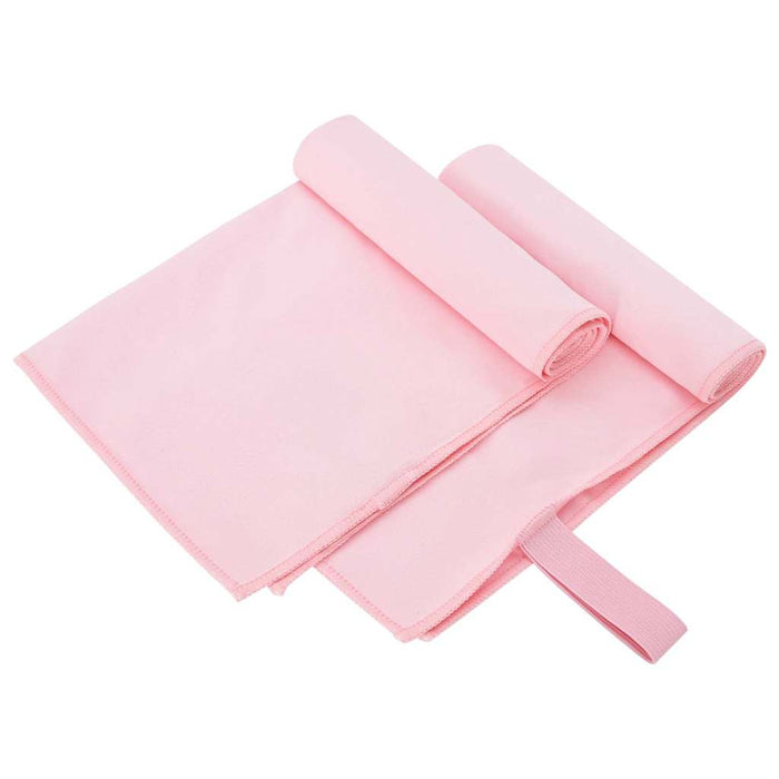 Prosoape Sport 2 pcs Roz 50 x 30 cm Poliester și poliamidă - WALTI WALTI