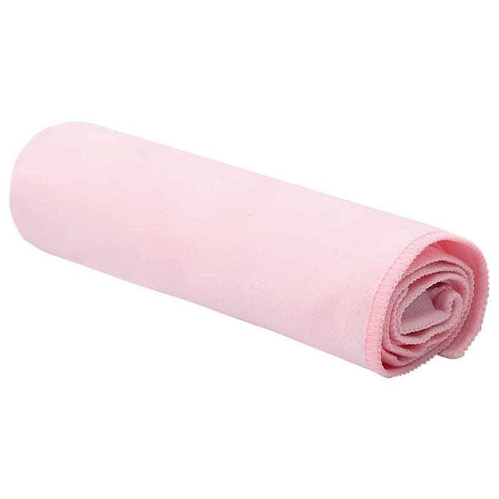 Prosoape Sport 2 pcs Roz 50 x 30 cm Poliester și poliamidă - WALTI WALTI