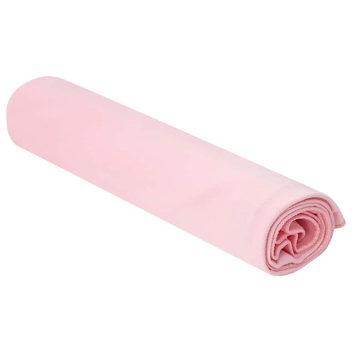 Prosoape Sport 2 pcs Roz 100 x 50 cm Poliester și poliamidă - WALTI WALTI