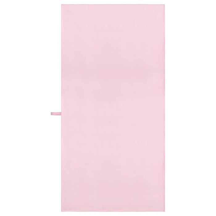Prosoape Sport 2 pcs Roz 140 x 70 cm Poliester și poliamidă - WALTI WALTI