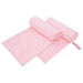 Prosoape Sport 2 pcs Roz 200 x 100 cm Poliester și poliamidă - WALTI WALTI