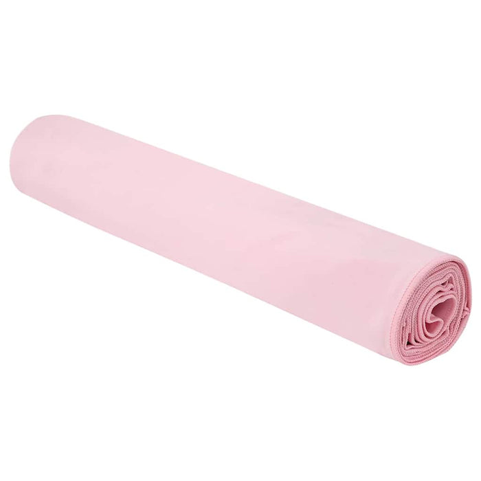 Prosoape Sport 2 pcs Roz 200 x 100 cm Poliester și poliamidă - WALTI WALTI