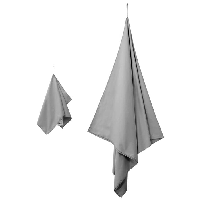 Set de Prosoape Sport 2 pcs Gri închis țesătură - WALTI WALTI