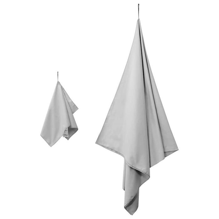 Set de Prosoape Sport 2 pcs Gri țesătură - WALTI WALTI