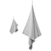 Set de Prosoape Sport 2 pcs Gri țesătură - WALTI WALTI