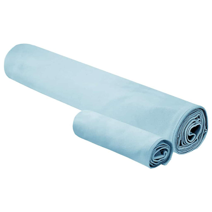 Set de Prosoape Sport 2 pcs albastru țesătură - WALTI WALTI