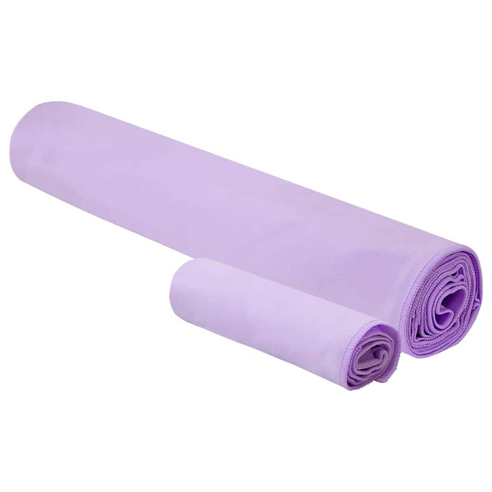Set de Prosoape Sport 2 pcs Violet țesătură - WALTI WALTI