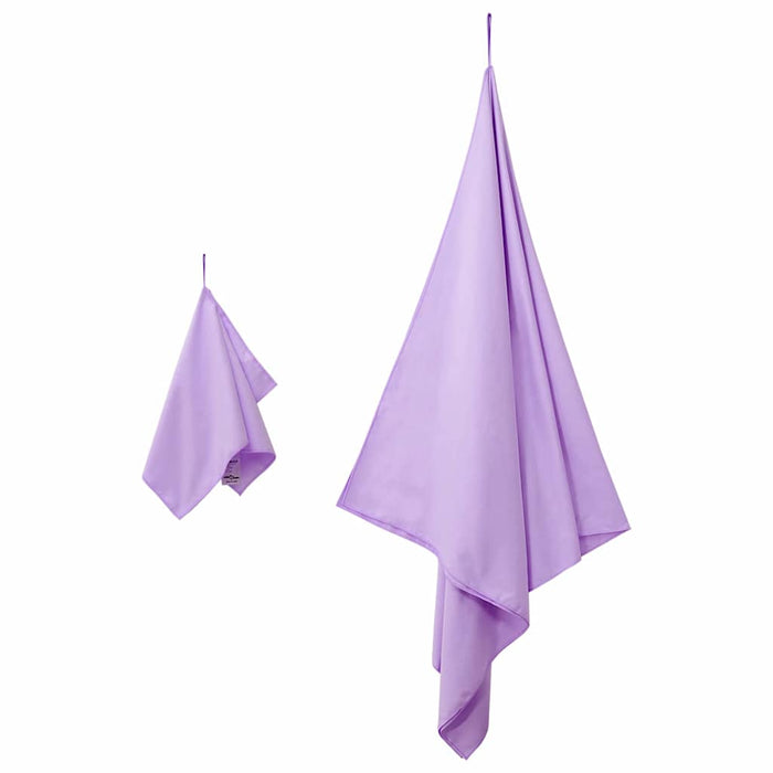 Set de Prosoape Sport 2 pcs Violet țesătură - WALTI WALTI
