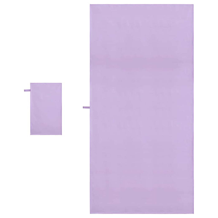 Set de Prosoape Sport 2 pcs Violet țesătură - WALTI WALTI