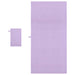 Set de Prosoape Sport 2 pcs Violet țesătură - WALTI WALTI